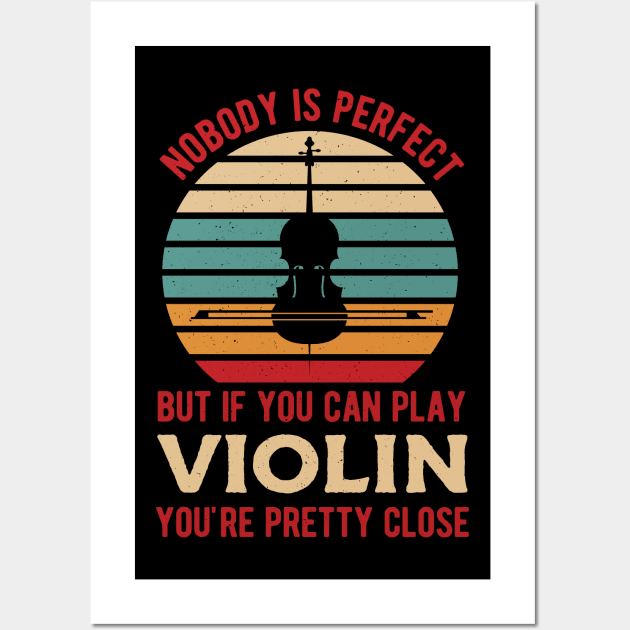 Funny Violin Player Gifts Wall Art by Crea8Expressions